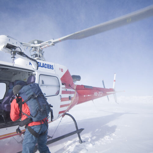 Heli Ski in Swiss Alpes